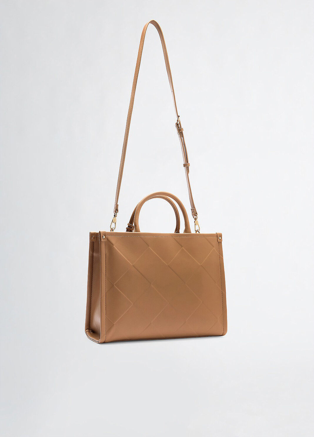 Sac &agrave; main format moyen avec charm camel Liu Jo - large image number 1