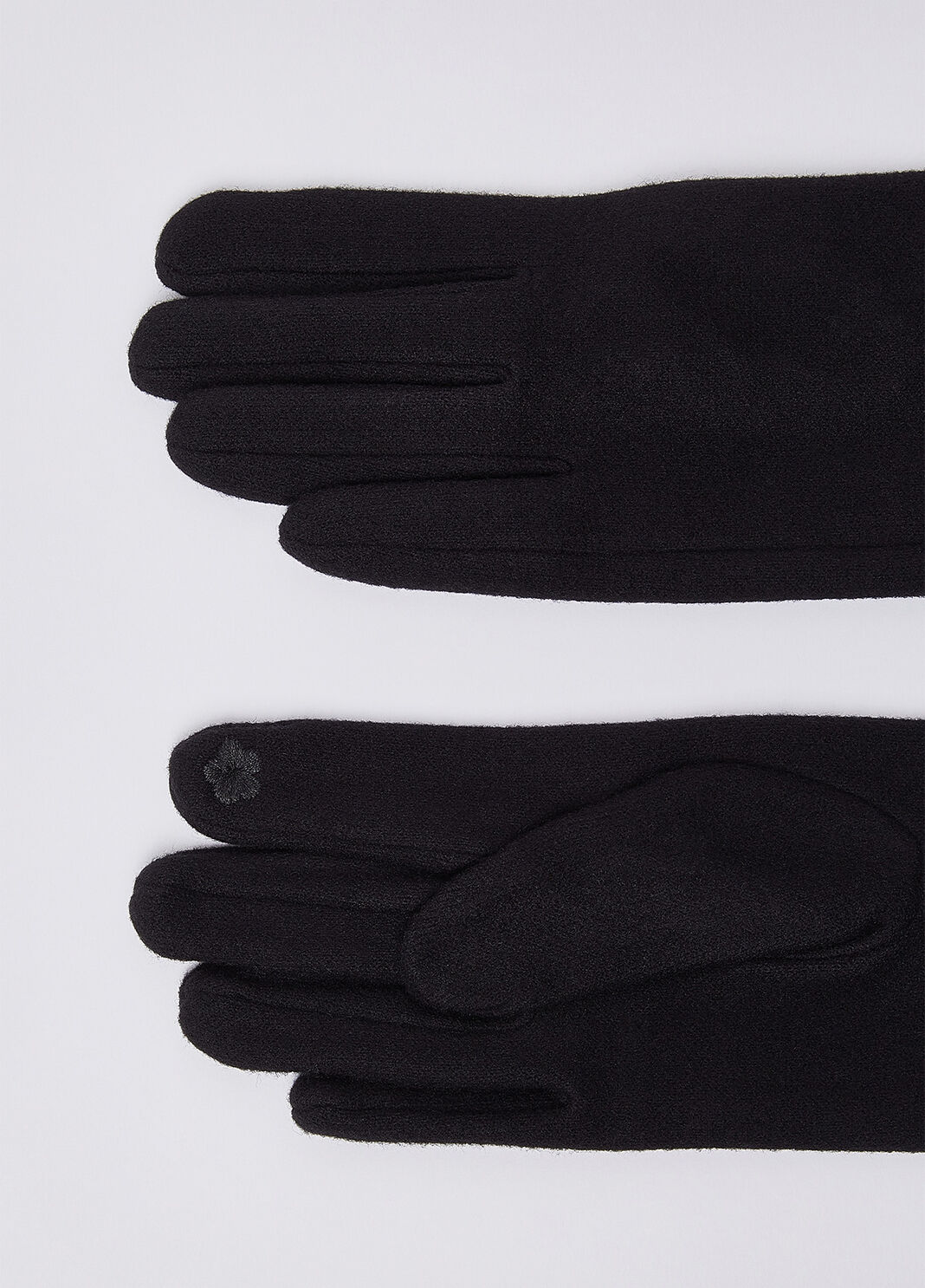 Handschuhe mit Kunstfelldetails schwarz Liu Jo - large image number 2