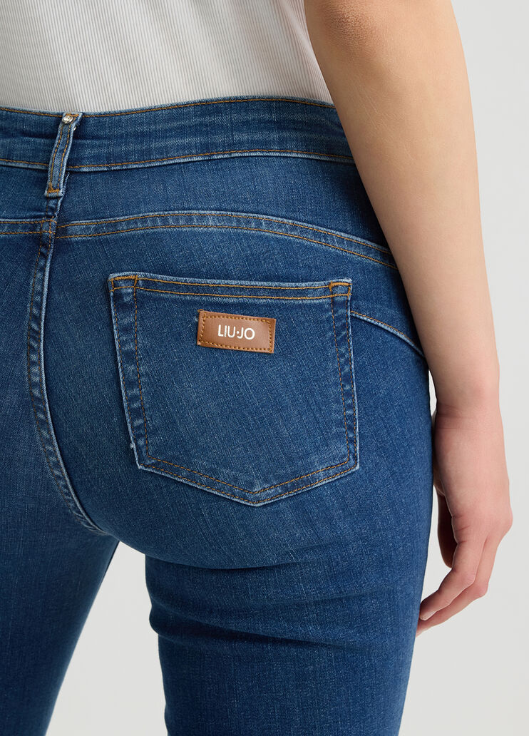 Bottom Up skinny jeans dark denim Liu Jo - large image number 2 Bottom Up skinny jeans dark denim Liu Jo - large image number 2