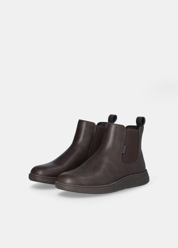 Leather ankle boots mocha Liu Jo - large image number 1