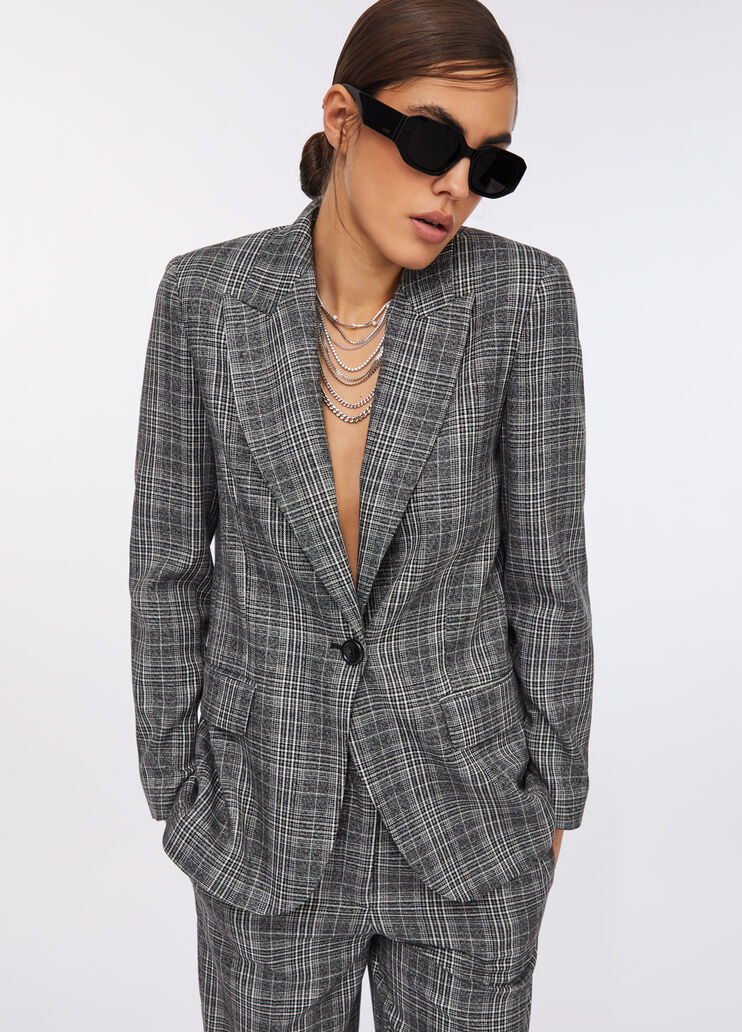 Blazer en prince-de-galles prince-de-galles Liu Jo - medium Blazer en prince-de-galles prince-de-galles Liu Jo - medium