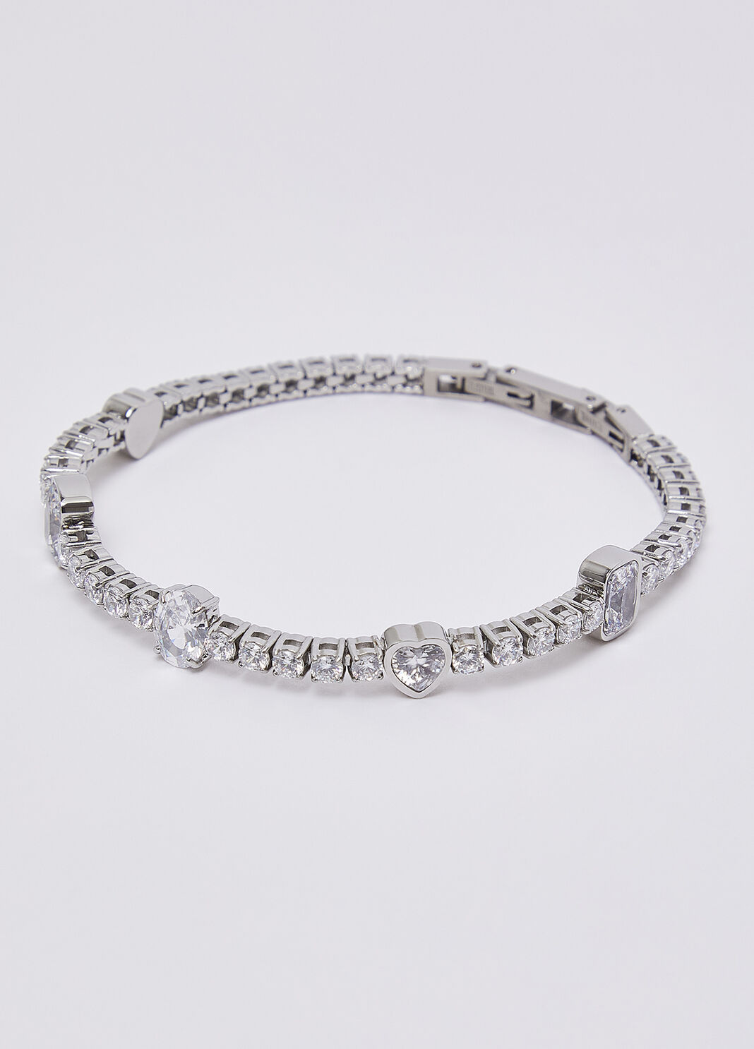 Bracelet tennis avec strass argent Liu Jo - large image number 1