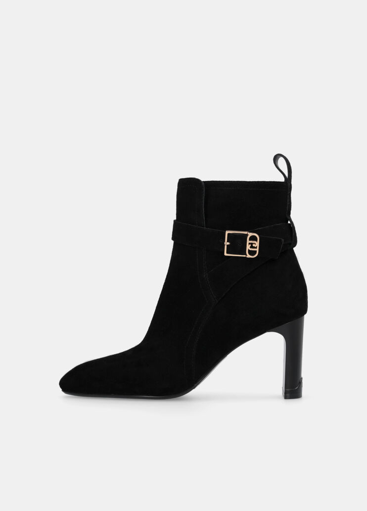 Suede ankle boots black Liu Jo - large image number 4