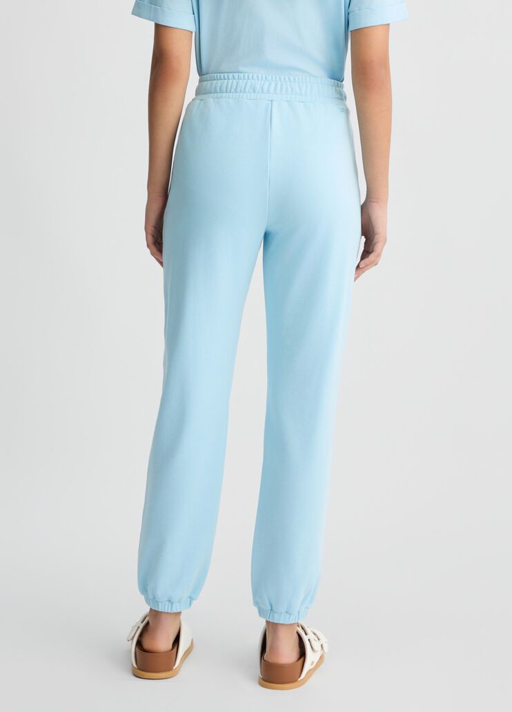 Light blue fleece jogging bottoms blue Liu Jo - large image number 1 Light blue fleece jogging bottoms blue Liu Jo - large image number 1