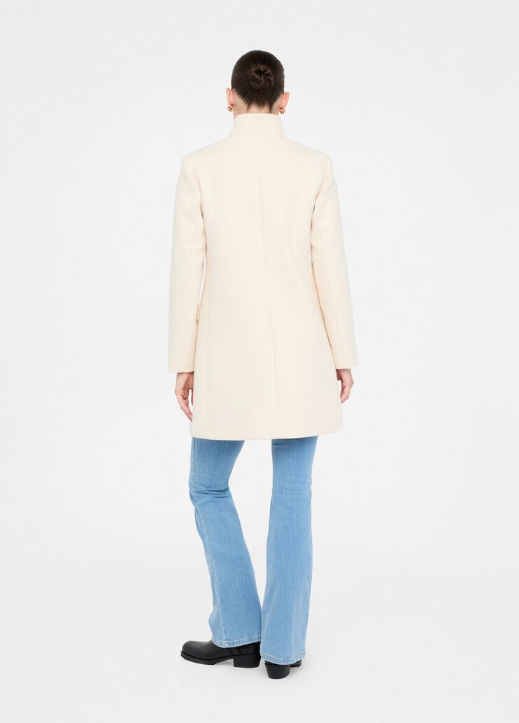 Double cloth coat light beige Liu Jo - large image number 1  Double cloth coat light beige Liu Jo - large image number 1