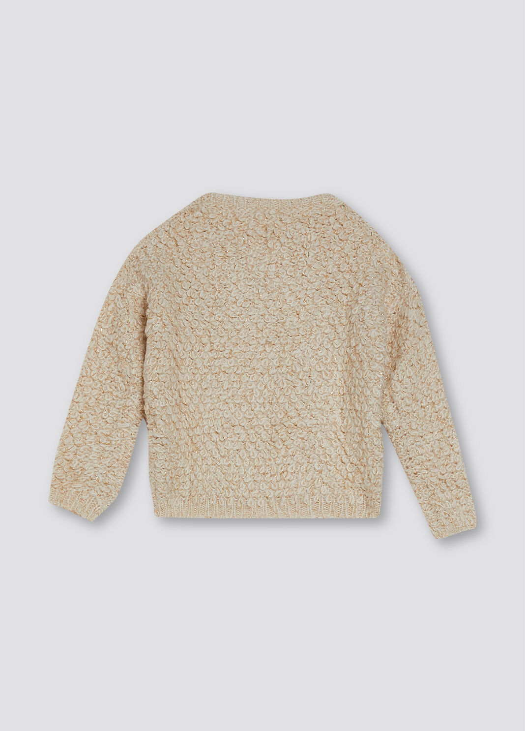 Джемпер из букле белый Liu Jo - large image number 1