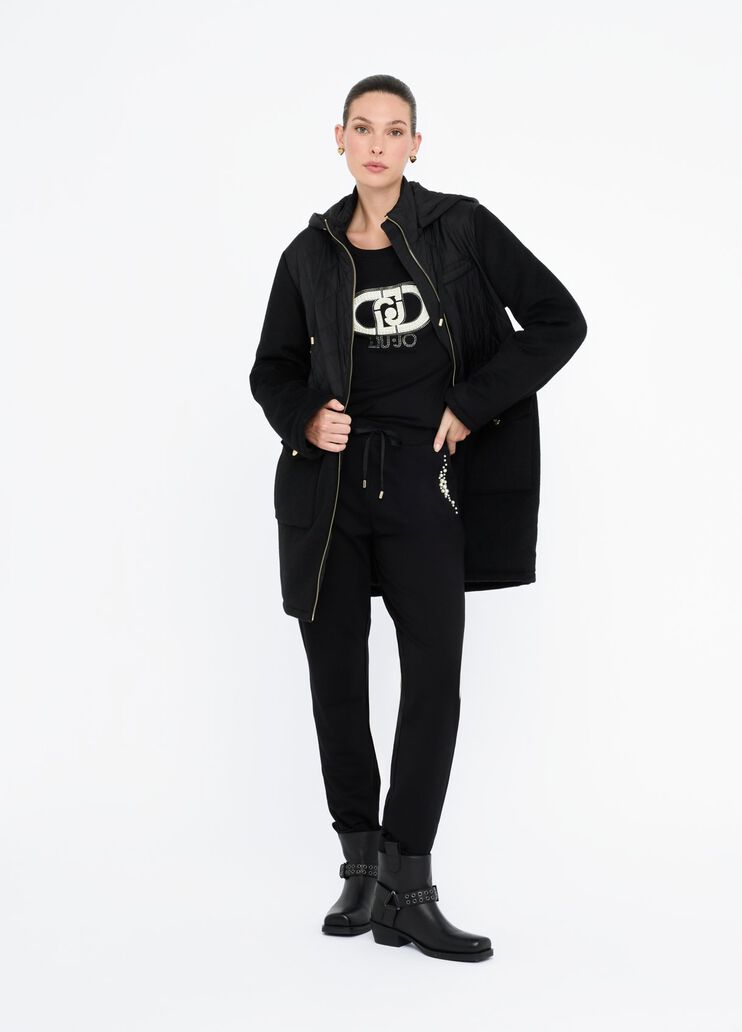 Liu Jo Better parka black Liu Jo - large image number 5 Liu Jo Better parka black Liu Jo - large image number 5