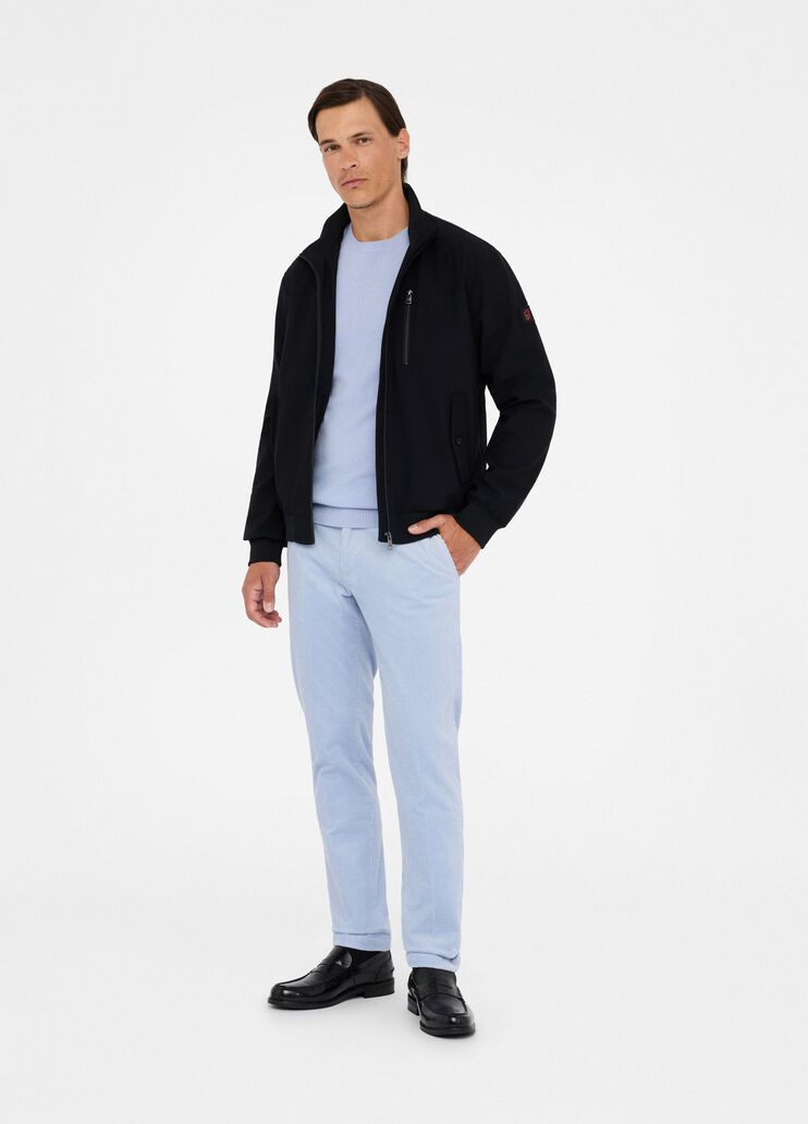 Wool and cashmere jumper air force blue Liu Jo - medium Wool and cashmere jumper air force blue Liu Jo - medium