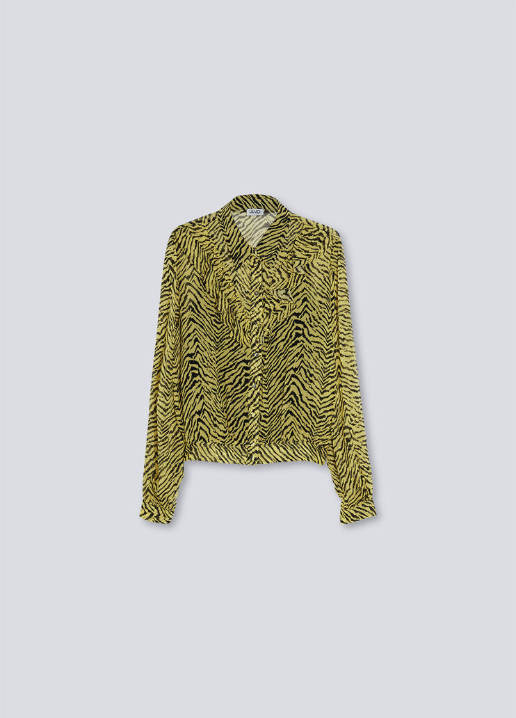 Shirt with matching top zebra stripes Liu Jo - large image number 4 Shirt with matching top zebra stripes Liu Jo - large image number 4