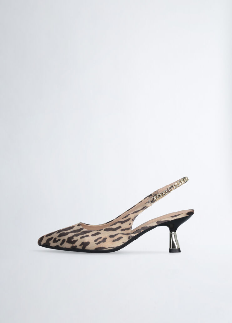 Slingbacks with low heel animal print Liu Jo - large image number 4 Slingbacks with low heel animal print Liu Jo - large image number 4