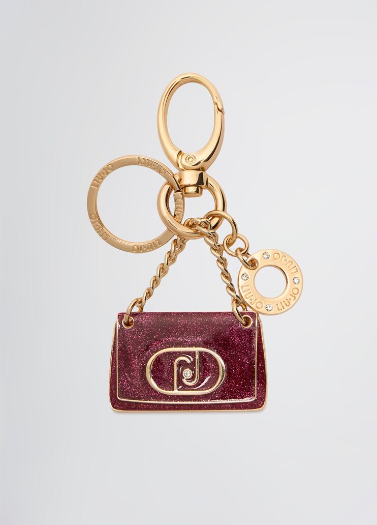 Pink bag keyring gold-colour Liu Jo - medium Pink bag keyring gold-colour Liu Jo - medium