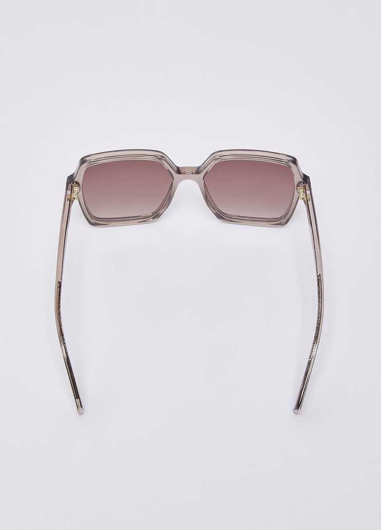 Lunettes de soleil carr&eacute;es gris Liu Jo - medium