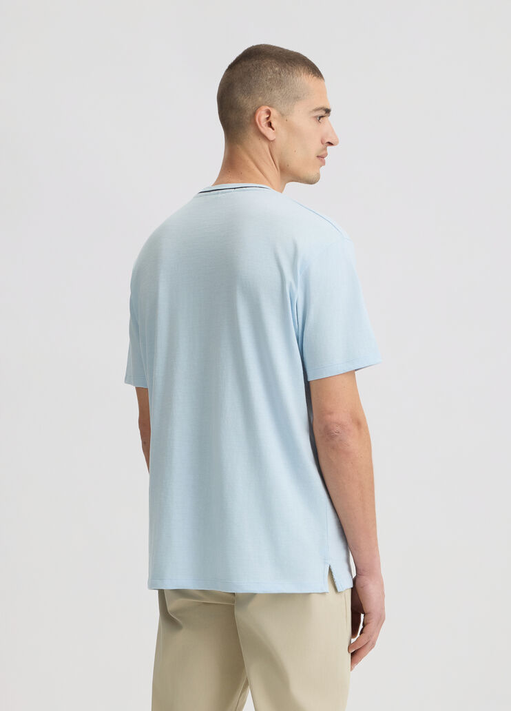 Light blue cotton T-shirt light blue Liu Jo - large image number 1 Light blue cotton T-shirt light blue Liu Jo - large image number 1