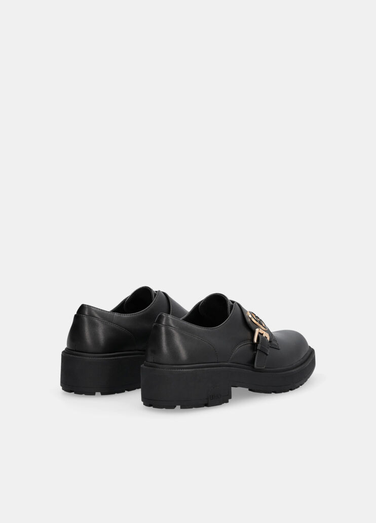 Leather shoes with buckle black Liu Jo - large image number 3