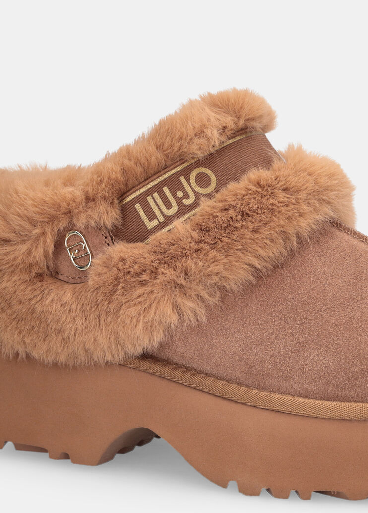 Утепленные сабо коньячный Liu Jo - medium