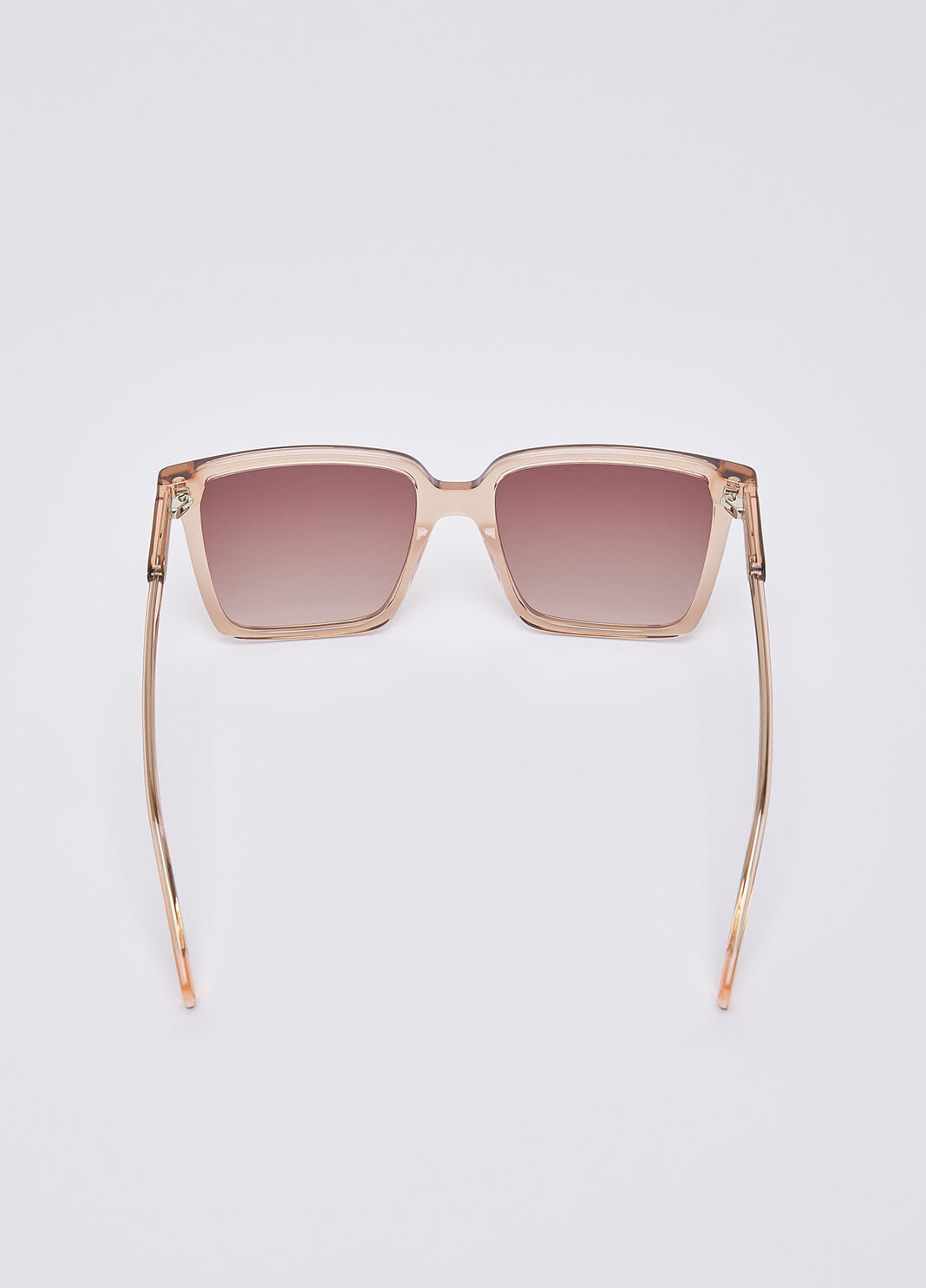 Lunettes de soleil rectangulaires chair Liu Jo - large image number 1