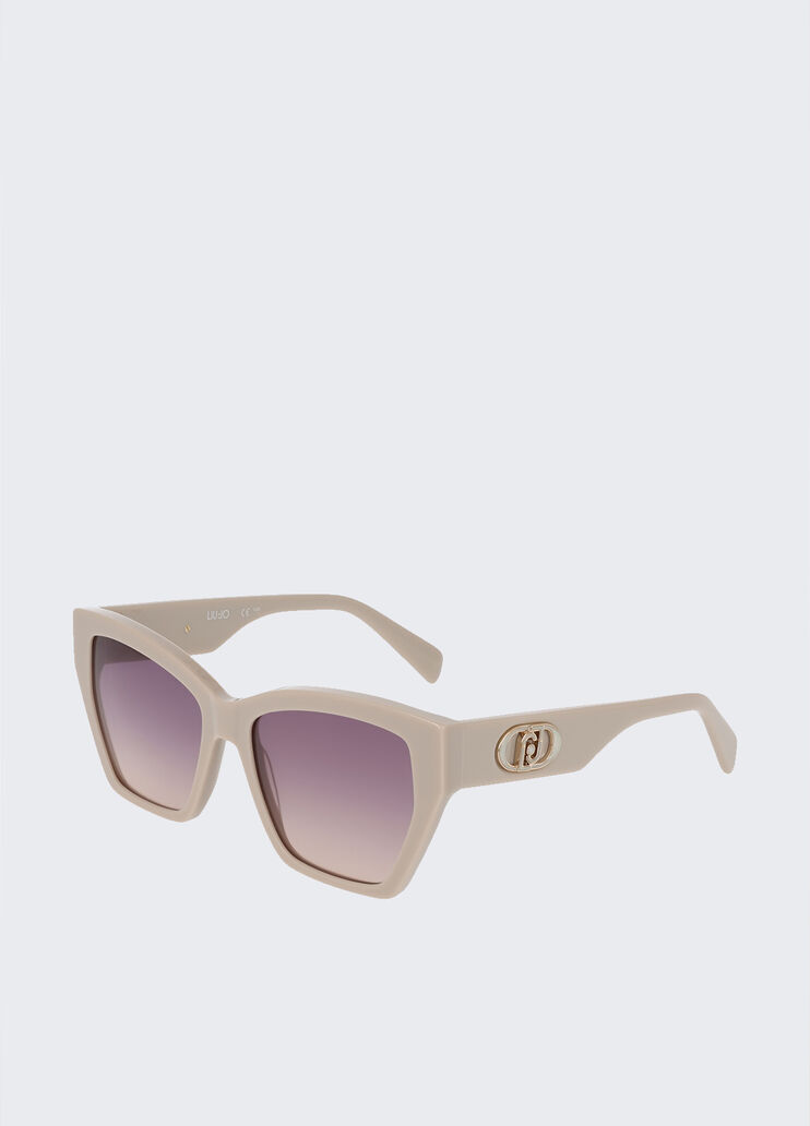 Cat-eye sunglasses beige Liu Jo - large image number 2 Cat-eye sunglasses beige Liu Jo - large image number 2