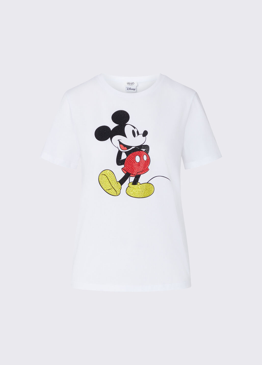 T-shirt imprim&eacute; blanc et Mister mouse Liu Jo - large image number 6