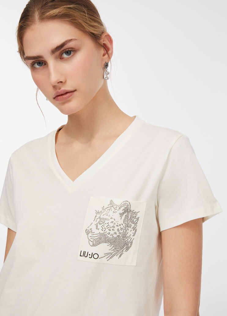 T-Shirt Liu Jo Better Weiß Liu Jo - medium