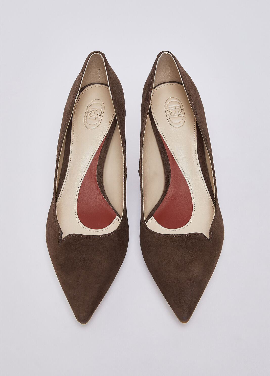 Pumps in suede with heel low ebony Liu Jo - large image number 3