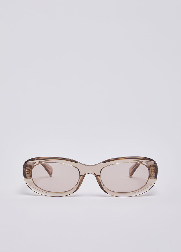 Occhiali da sole ovali beige Liu Jo - medium