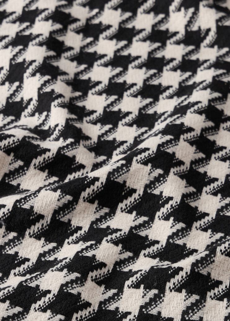 Vichy jacquard stole black Liu Jo - large image number 5