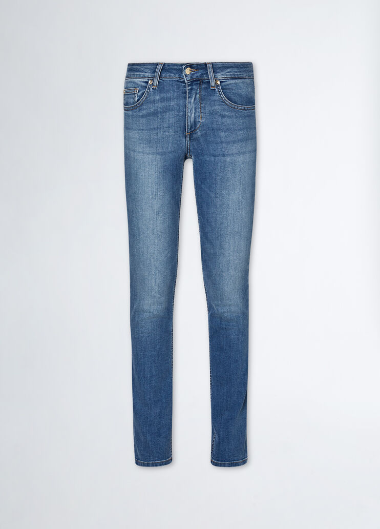 Slim fit jeans Blue denim Liu Jo - large image number 6 Slim fit jeans Blue denim Liu Jo - large image number 6