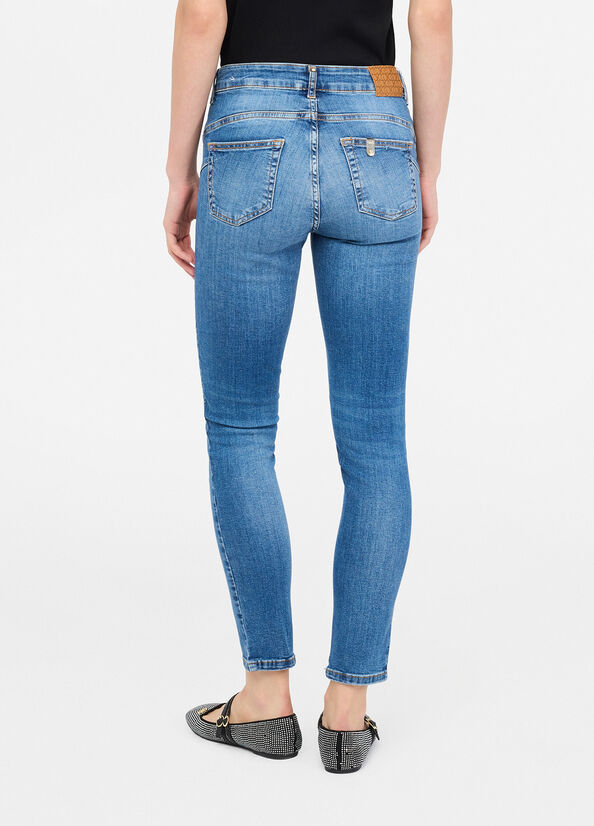 High-rise skinny jeans light denim Liu Jo - large image number 1