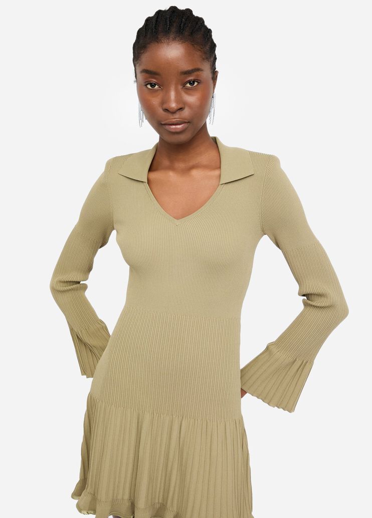 Short knit dress asparagus Liu Jo - large image number 2