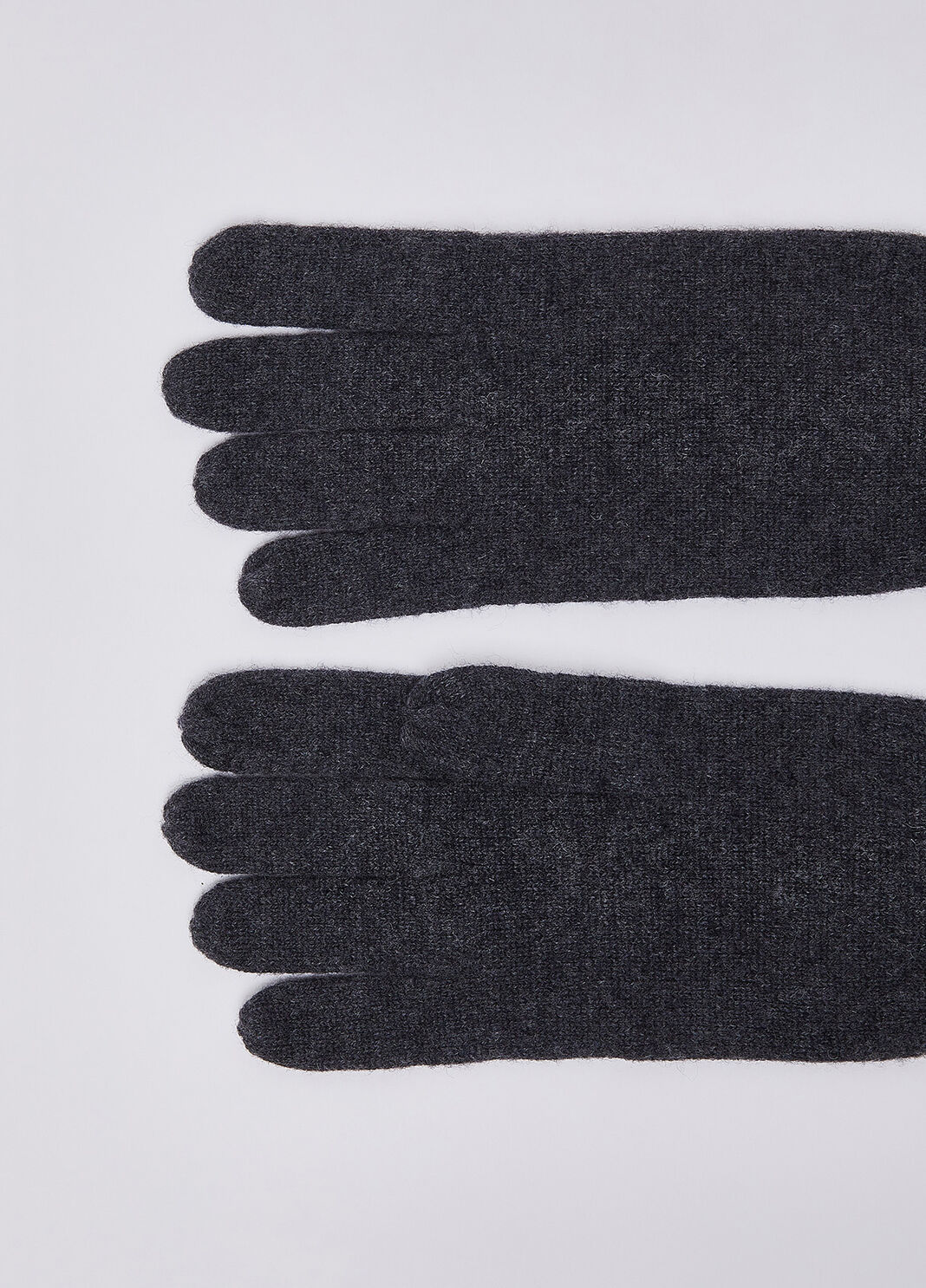 Handschuhe aus Wolle und Kaschmir Dunkelgrau Liu Jo - large image number 2