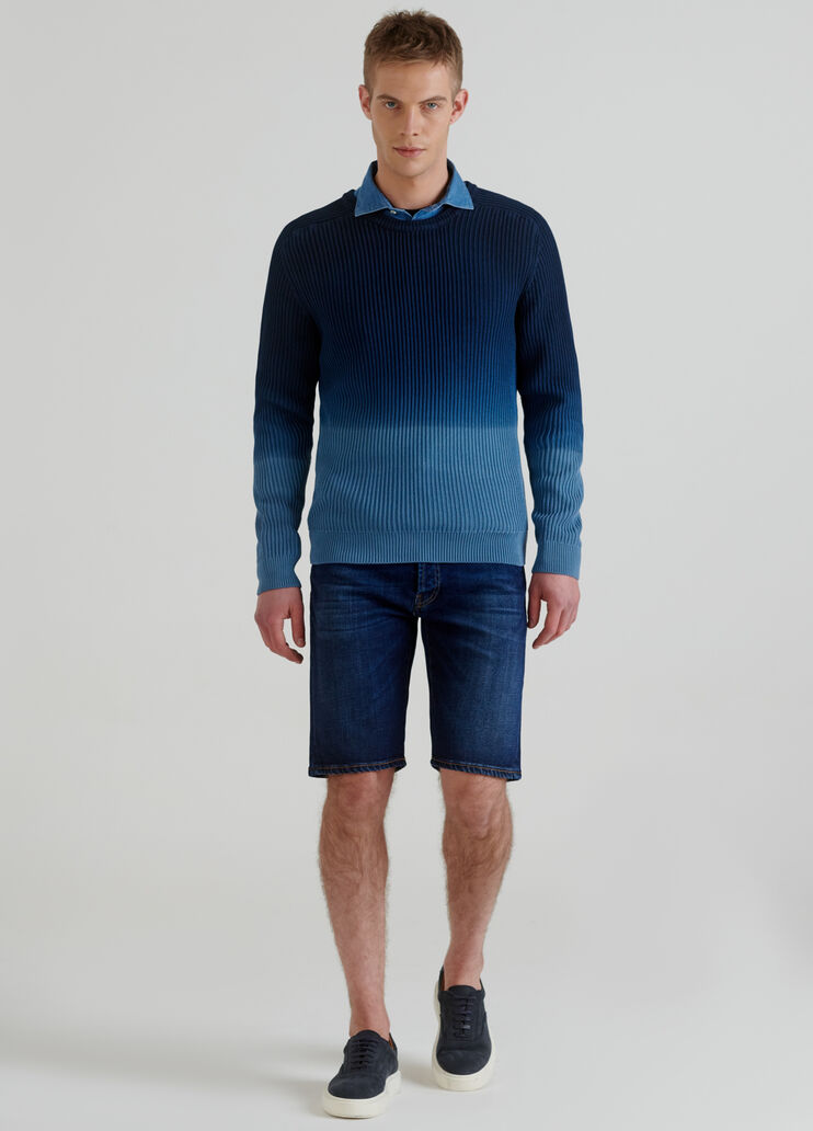 Maglione girocollo a coste  Liu Jo - large image number 2 Maglione girocollo a coste  Liu Jo - large image number 2