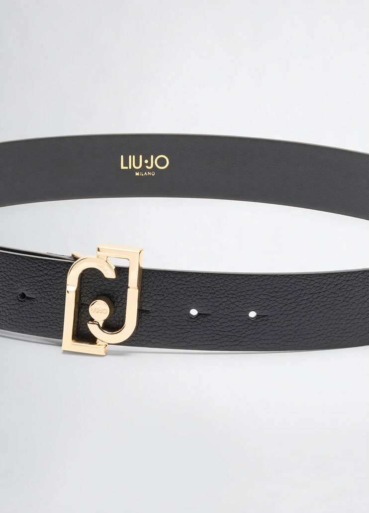 Black belt with logo black Liu Jo - medium Black belt with logo black Liu Jo - medium