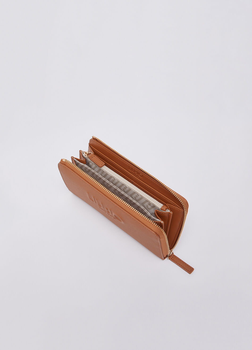 Large purse with zip brown Liu Jo - large image number 3