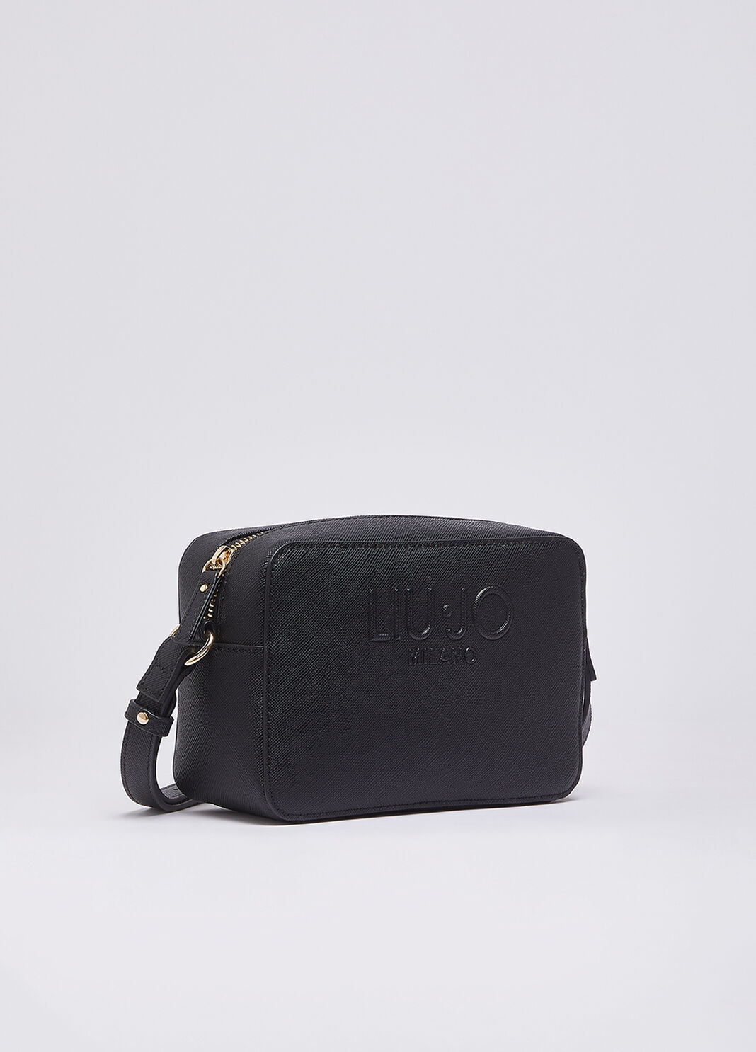Crossbody bag with logo black Liu Jo - large image number 2