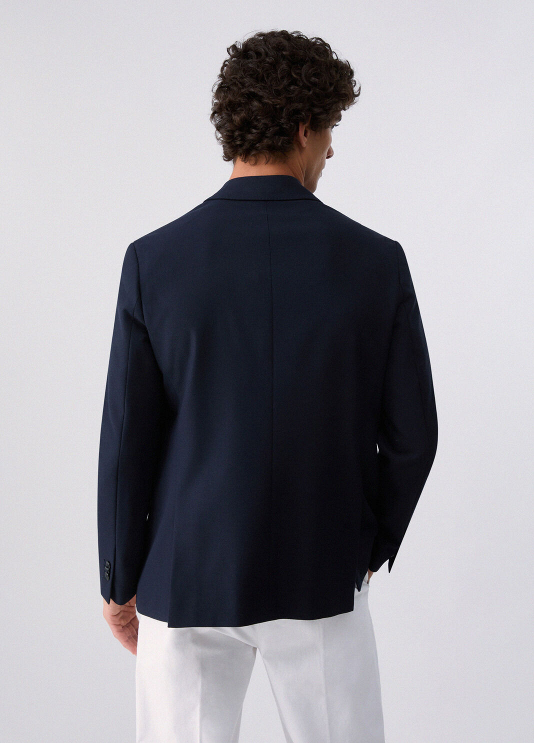 Elegant jacket double-breasted dark blue Liu Jo - large image number 1