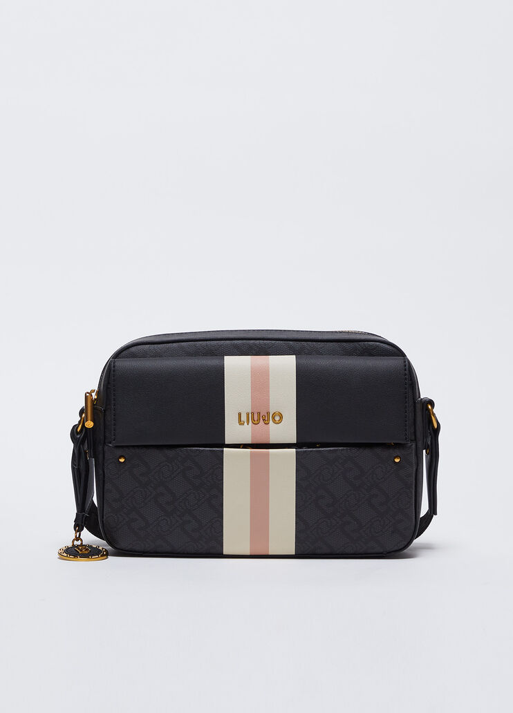 Medium crossbody bag with charm black Liu Jo - medium