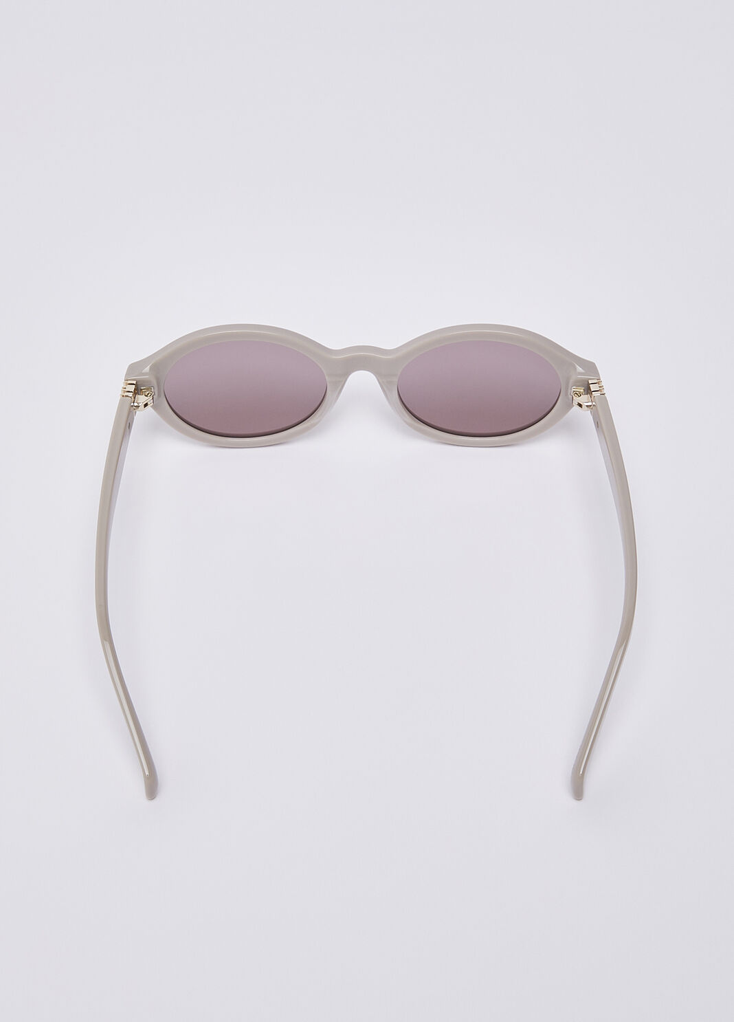 Lunettes de soleil ovales ivoire Liu Jo - large image number 1