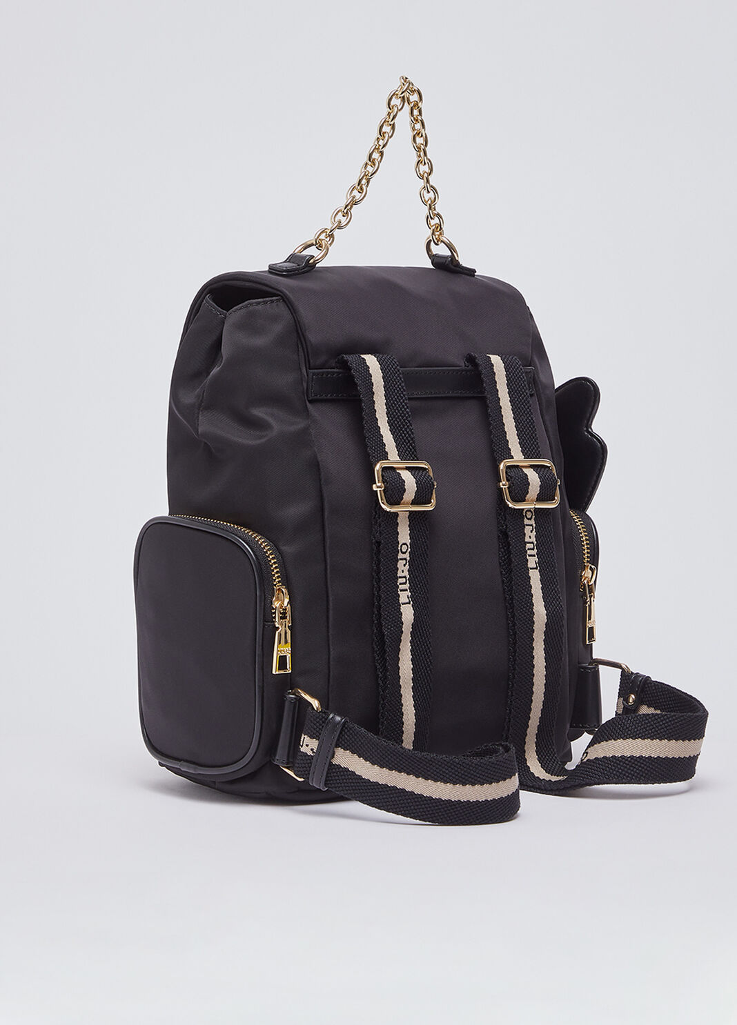 Rucksack aus Nylon mit M&uuml;nzfach schwarz Liu Jo - large image number 2