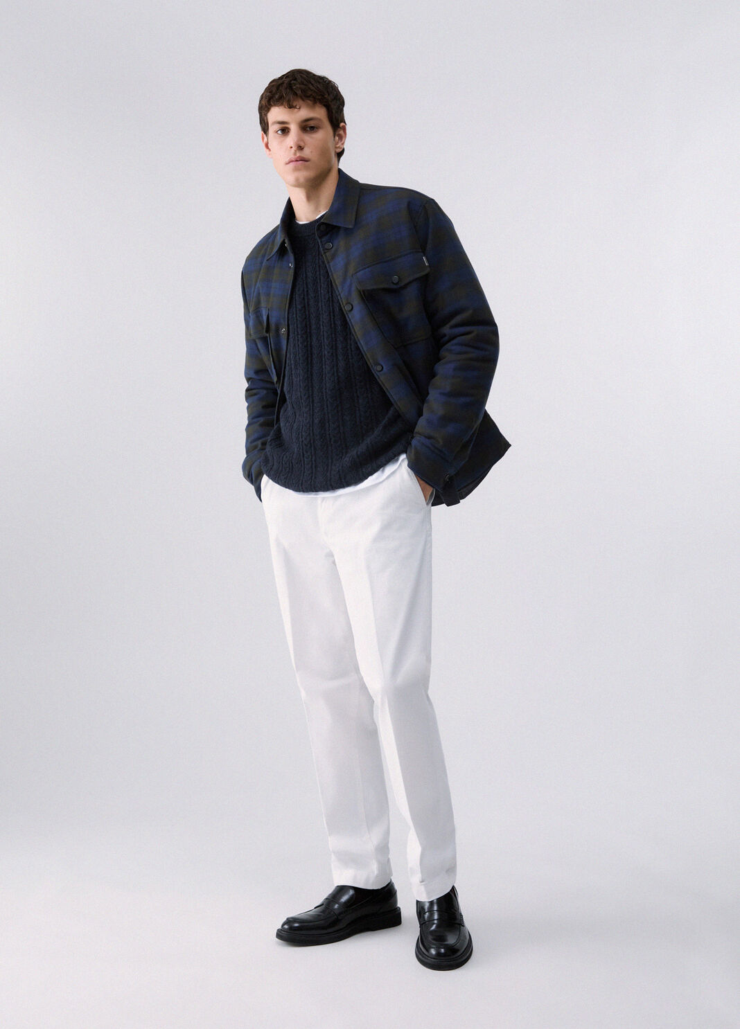 Wool and Alpaca Sweater dark blue Liu Jo - large image number 5