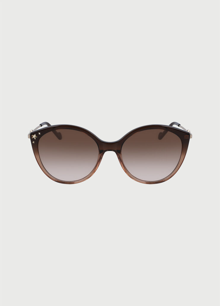 Rounded cat eye sunglasses Brown Liu Jo - large image number 0