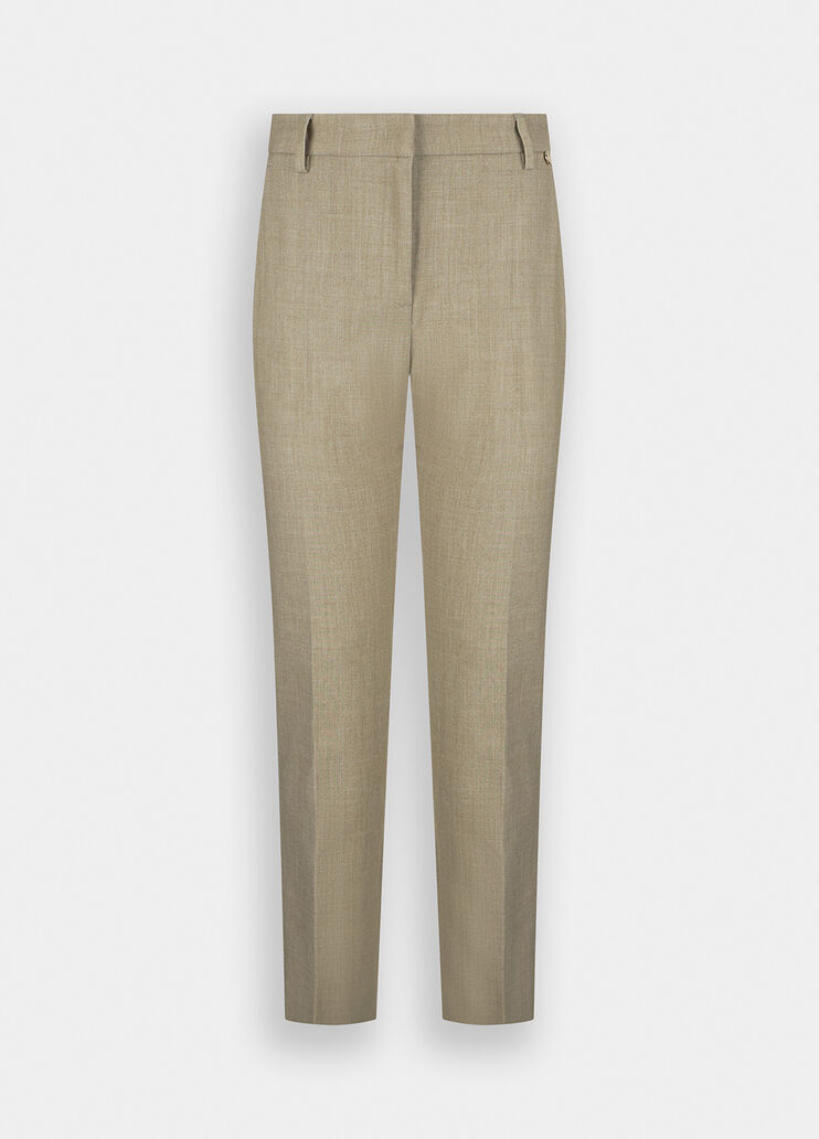 Cigarette trousers  asparagus Liu Jo - large image number 6 Cigarette trousers  asparagus Liu Jo - large image number 6