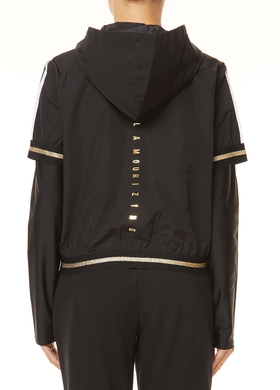 Sportliche Kapuzenjacke Schwarz Liu Jo - large image number 1