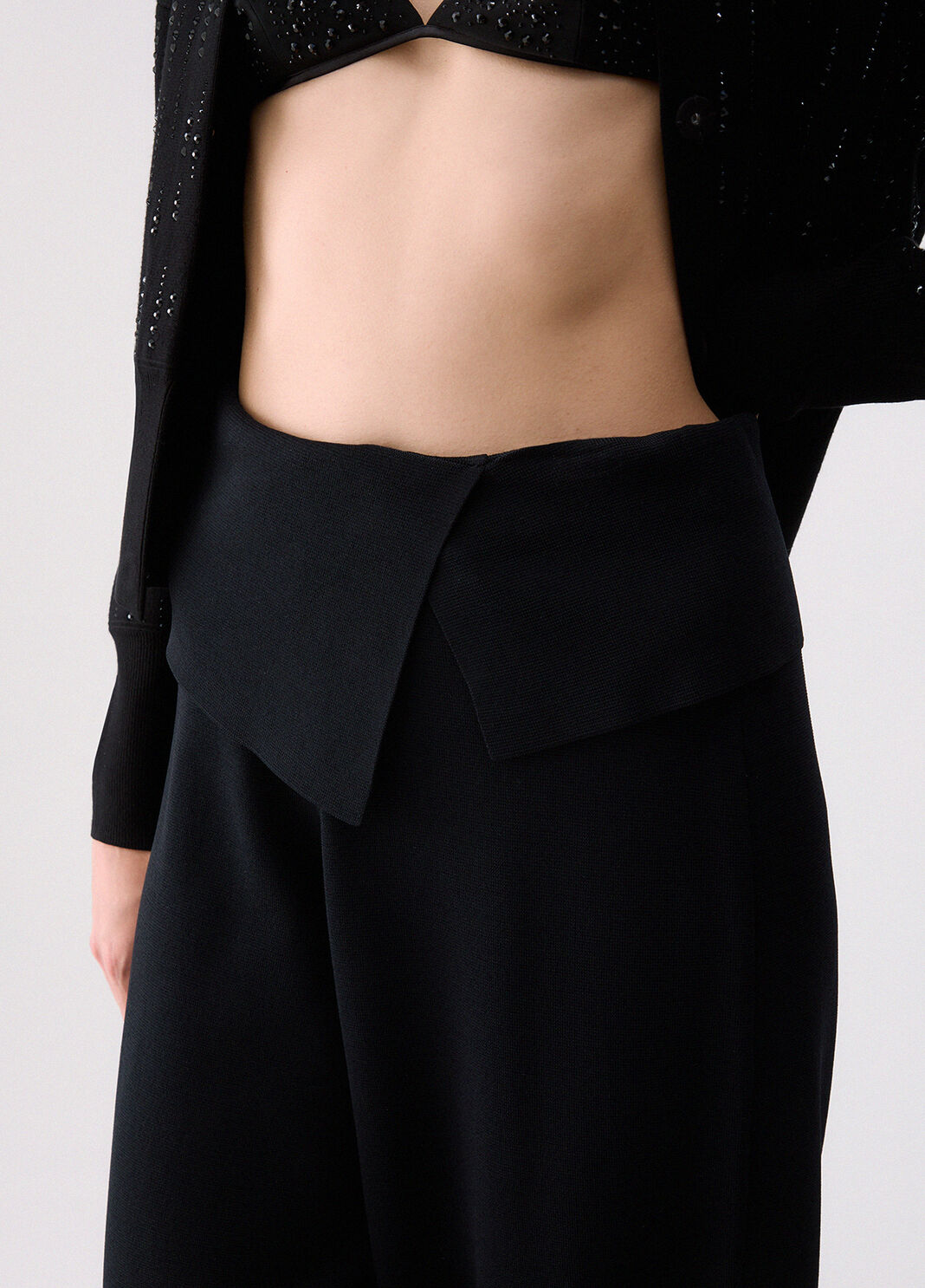 Knit Trousers black Liu Jo - large image number 4