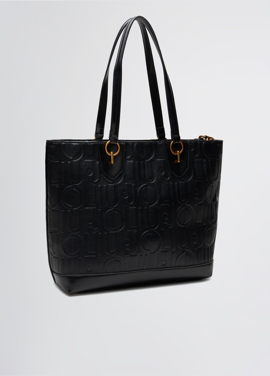 Medium tote bag with decorative charm black Liu Jo - large image number 1