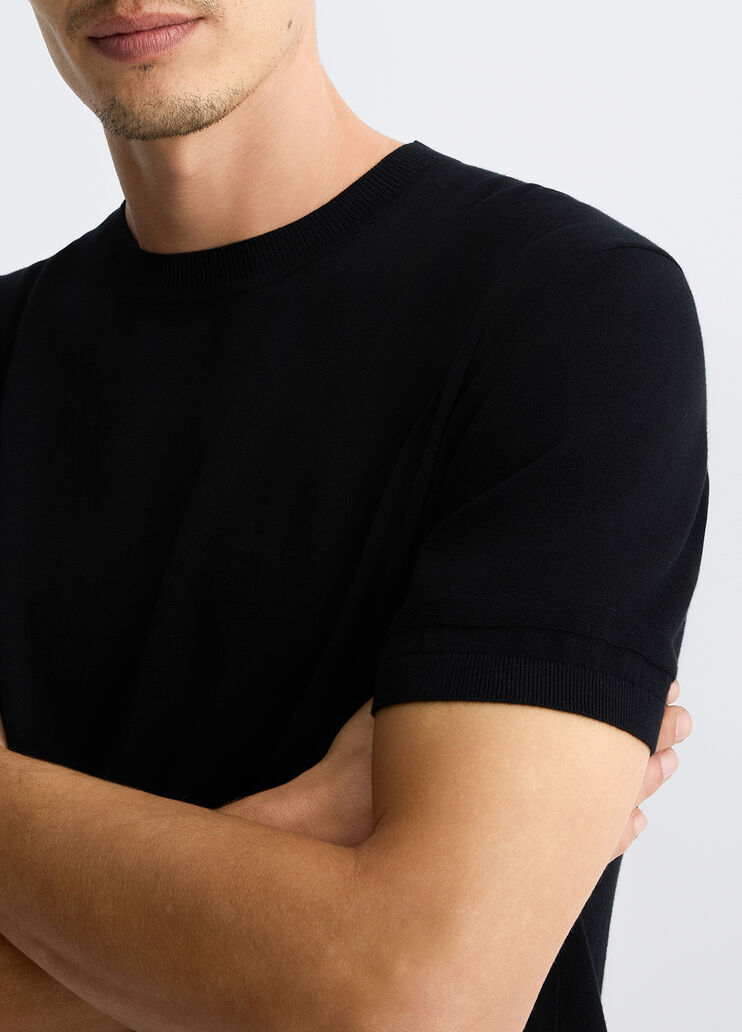 Men's black T-shirt black Liu Jo - medium Men's black T-shirt black Liu Jo - medium