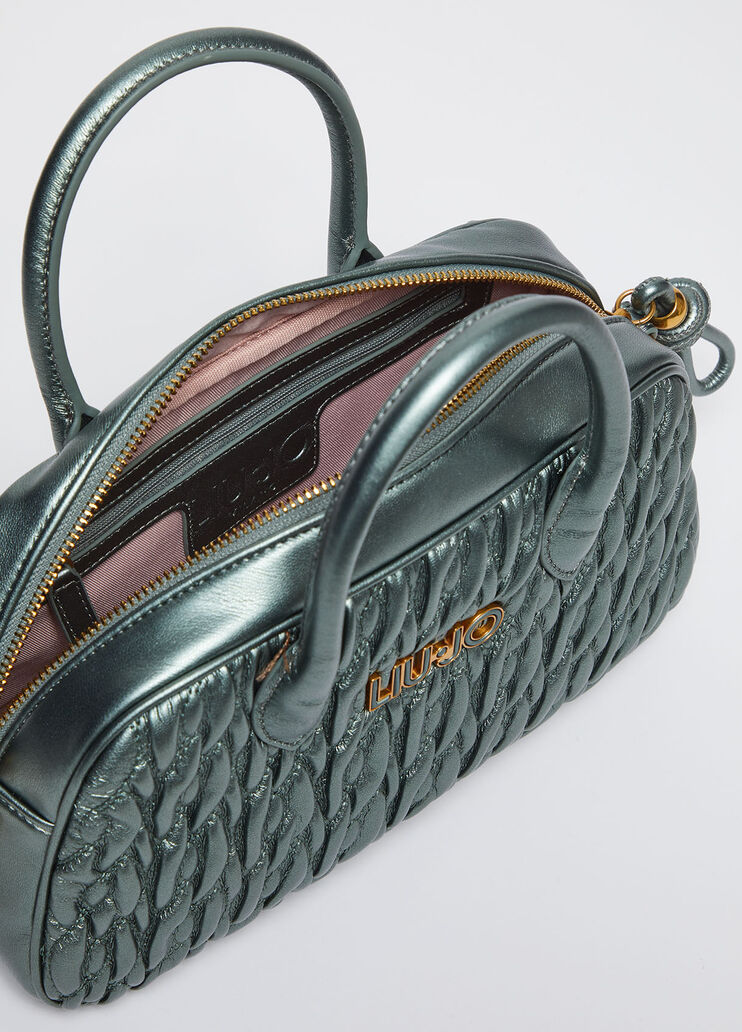 Medium quilted handbag green Liu Jo - large image number 5