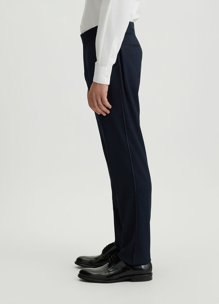 Men's tuxedo trousers dark blue Liu Jo - large image number 3 Men's tuxedo trousers dark blue Liu Jo - large image number 3