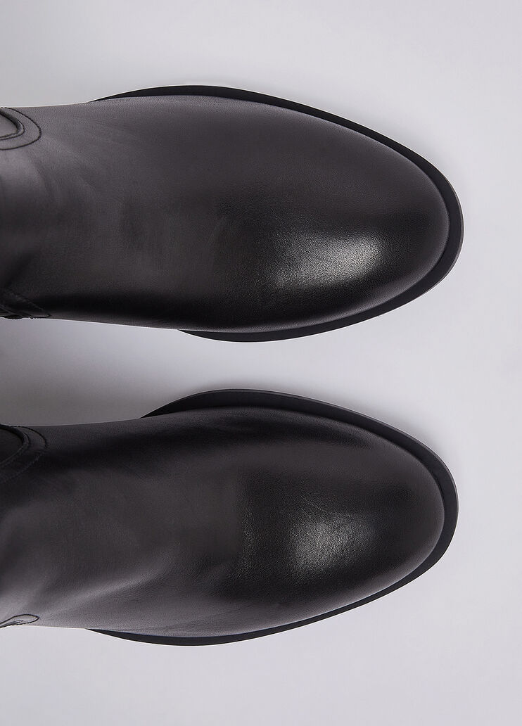 High leather boots black Liu Jo - medium