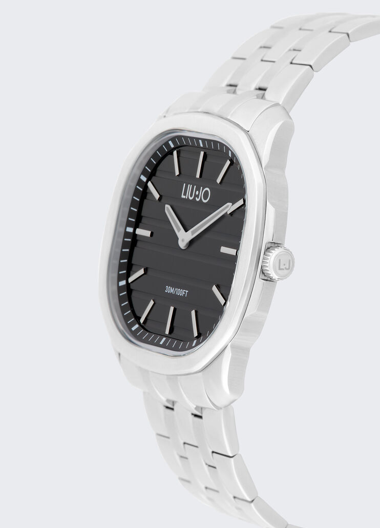 Herrenuhr aus Stahl schwarz Liu Jo - medium Herrenuhr aus Stahl schwarz Liu Jo - medium