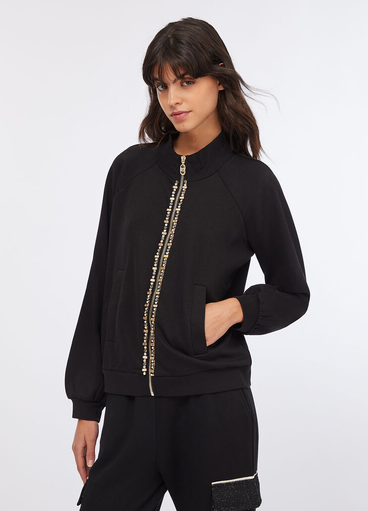 Sweat-shirt Liu Jo Better noir Liu Jo - large image number 0